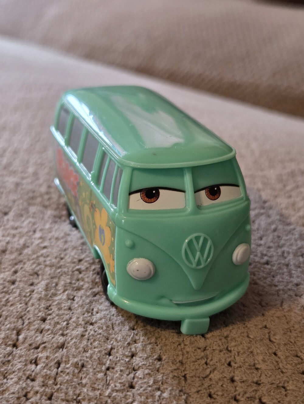 2006 Disney Pixar CARS FILLMORE '60 VW McDonald's Happy Meal Toy DISNEY PIXAR